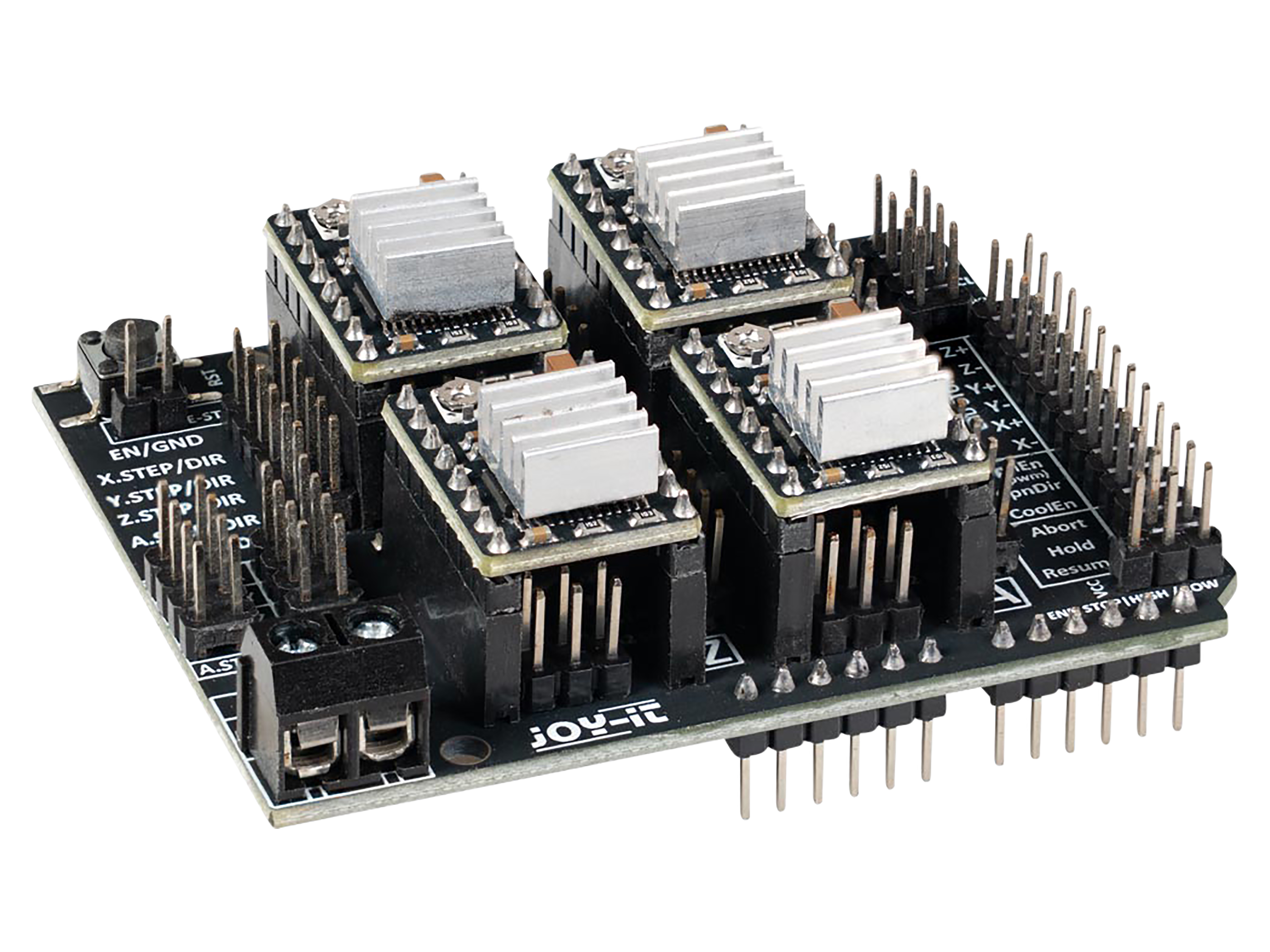 JOY-IT Controllerboard, V3.51 für CNC, inkl. 4 DRV8825, Kühlkörper JOY-IT Controllerboard, V3.51 für CNC, inkl. 4 DRV8825, Kühlkörper