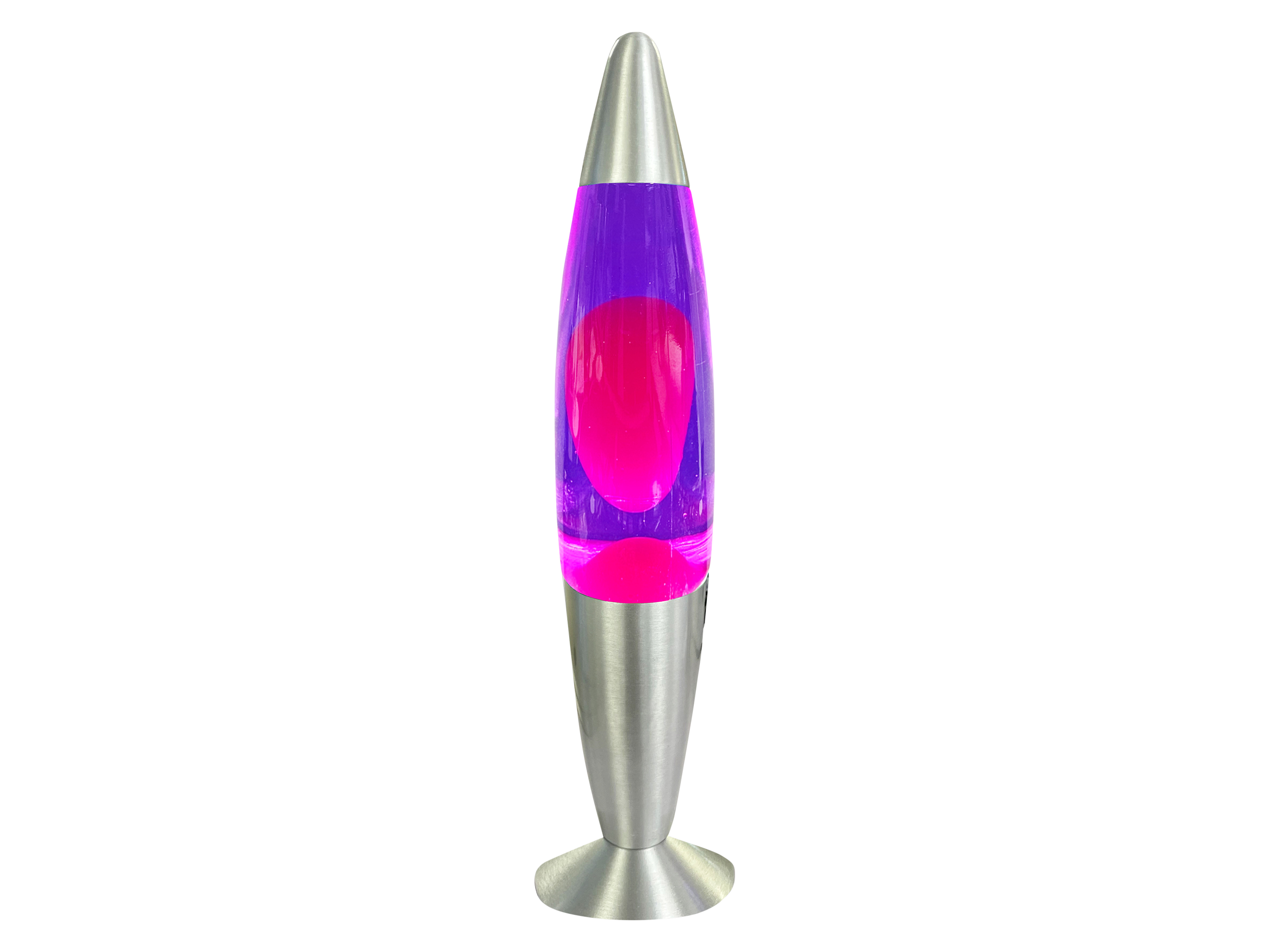 BLULAXA LED-Lava-Tischleuchte, 49984, 20W, 34 cm, rosa/lila