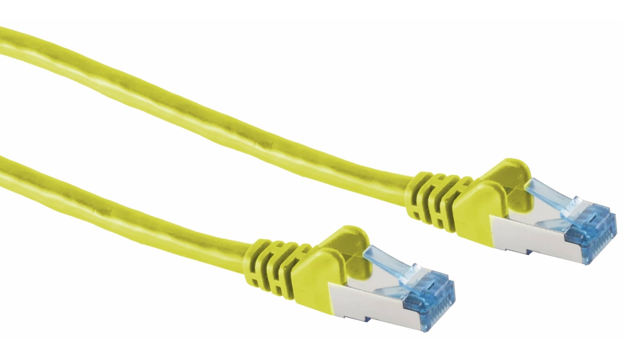 S-IMPULS CAT.6A Patchkabel, 0,25 m, gelb