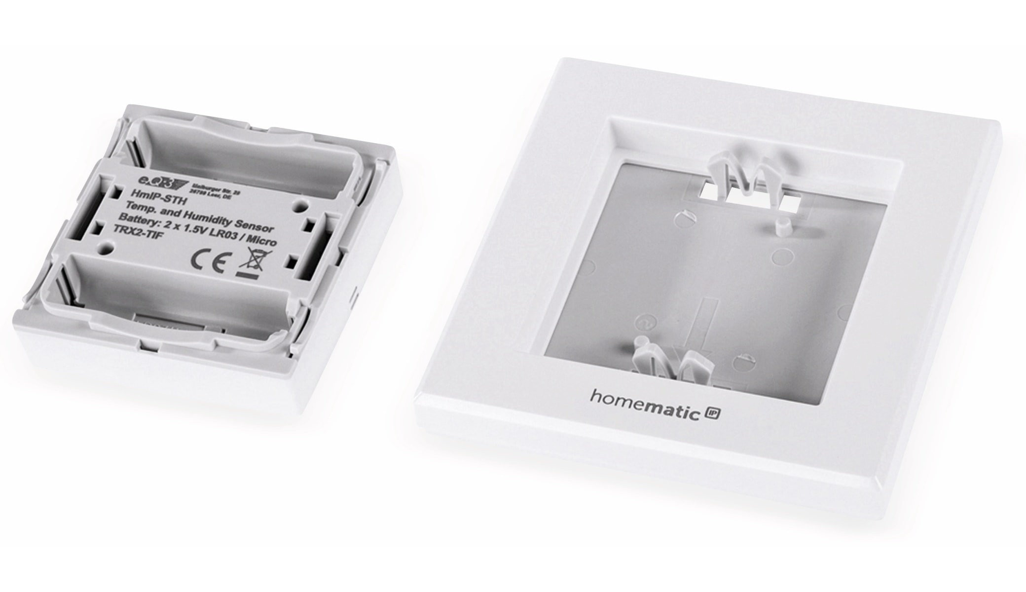 HOMEMATIC IP Smart Home 150181A0, Temp. und Luftfeucht. Sensor