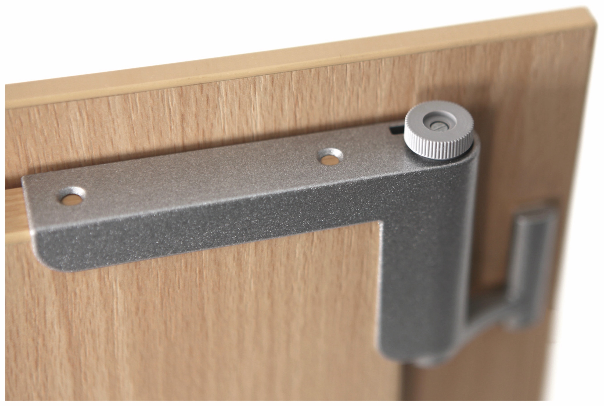 Mini-Türschließer, Clip Close, silber