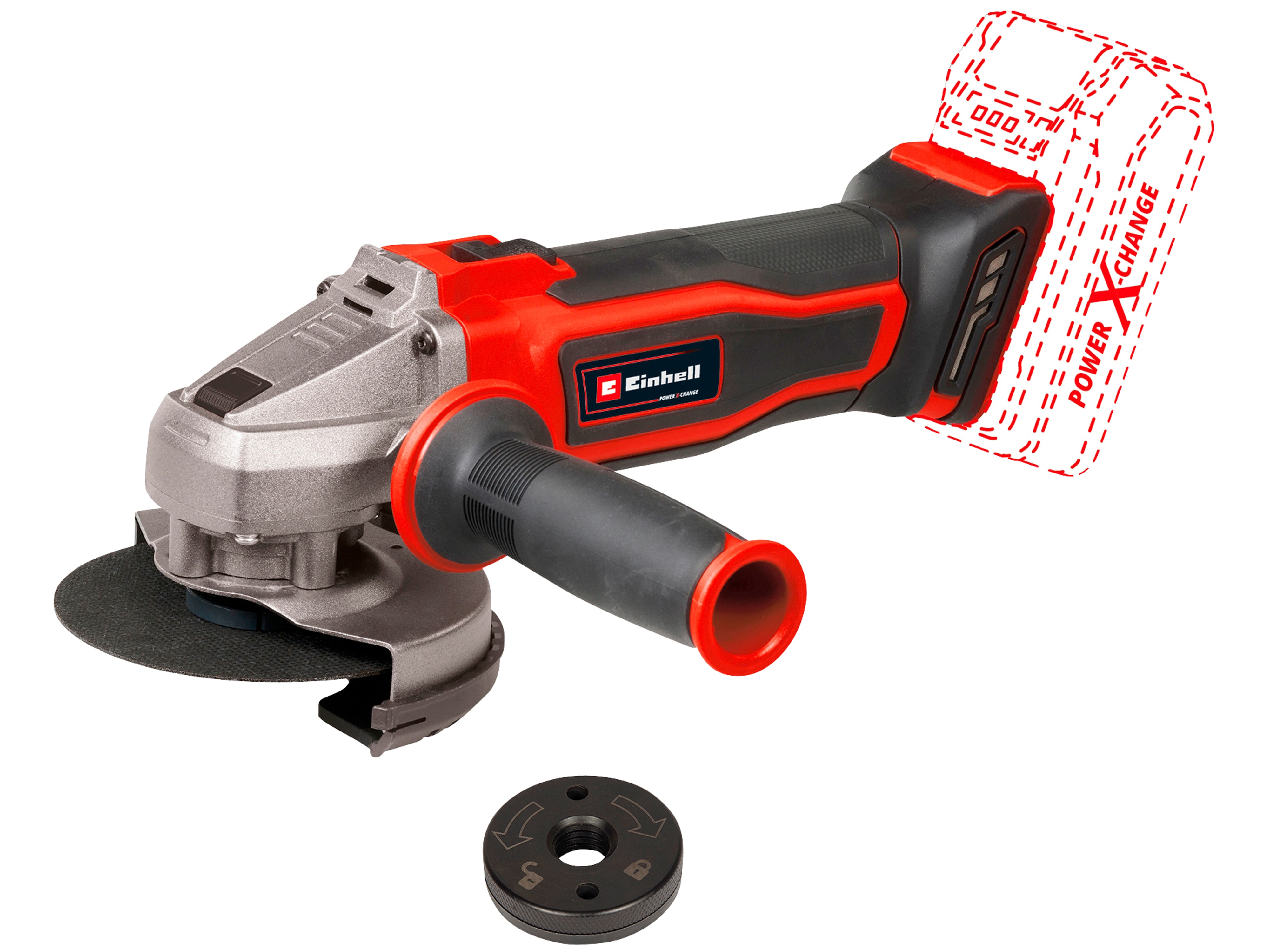 EINHELL Akku-Winkelschleifer TE-AG 18/ 115 Q Li Kit (1x 4,0 Ah) EINHELL Akku-Winkelschleifer TE-AG 18/ 115 Q Li Kit (1x 4,0 Ah)