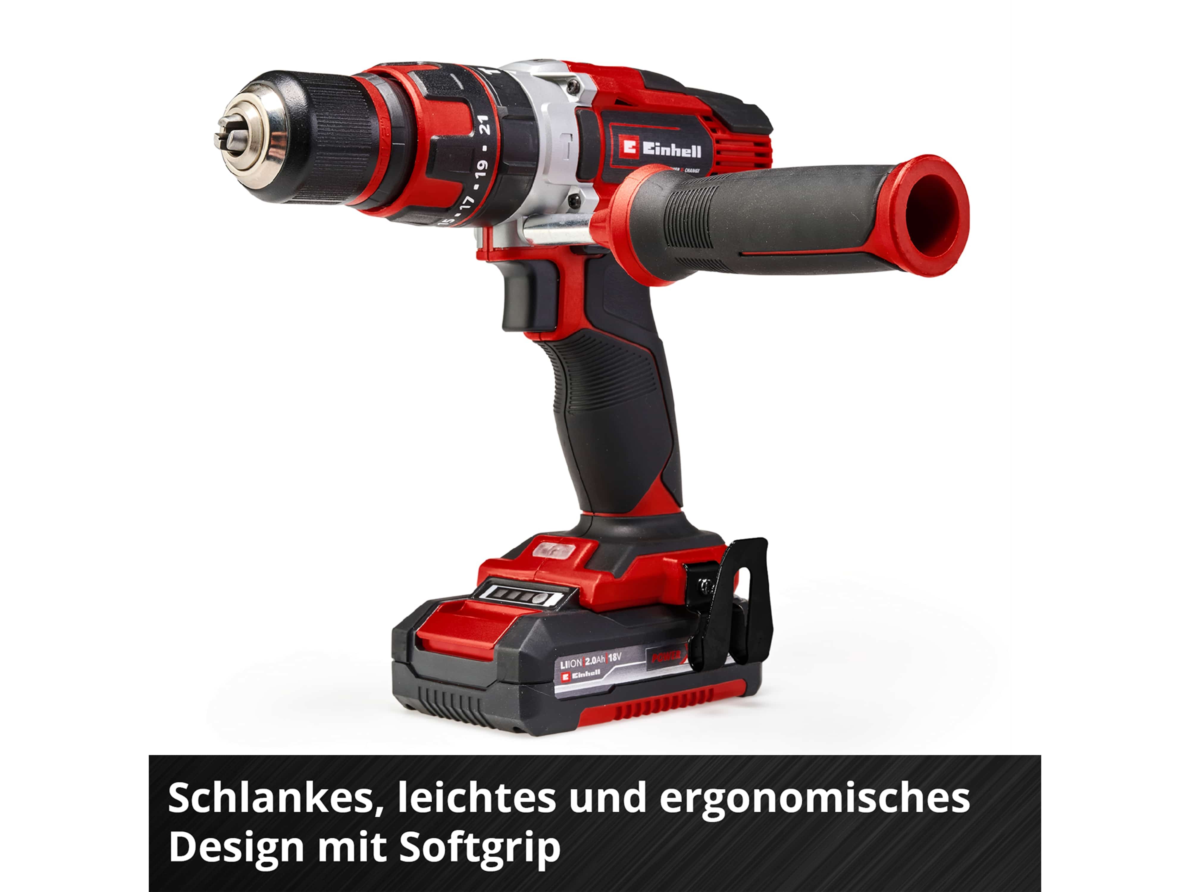 EINHELL Akku-Schlagbohrschrauber TE-CD 18/48 Li-i Solo