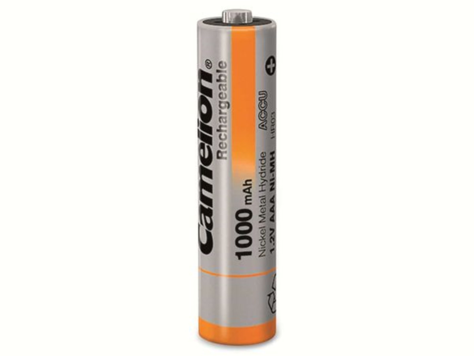 CAMELION NiMH-Micro-Akku 1000 mAh, 4 Stück CAMELION NiMH-Micro-Akku 1000 mAh, 4 Stück