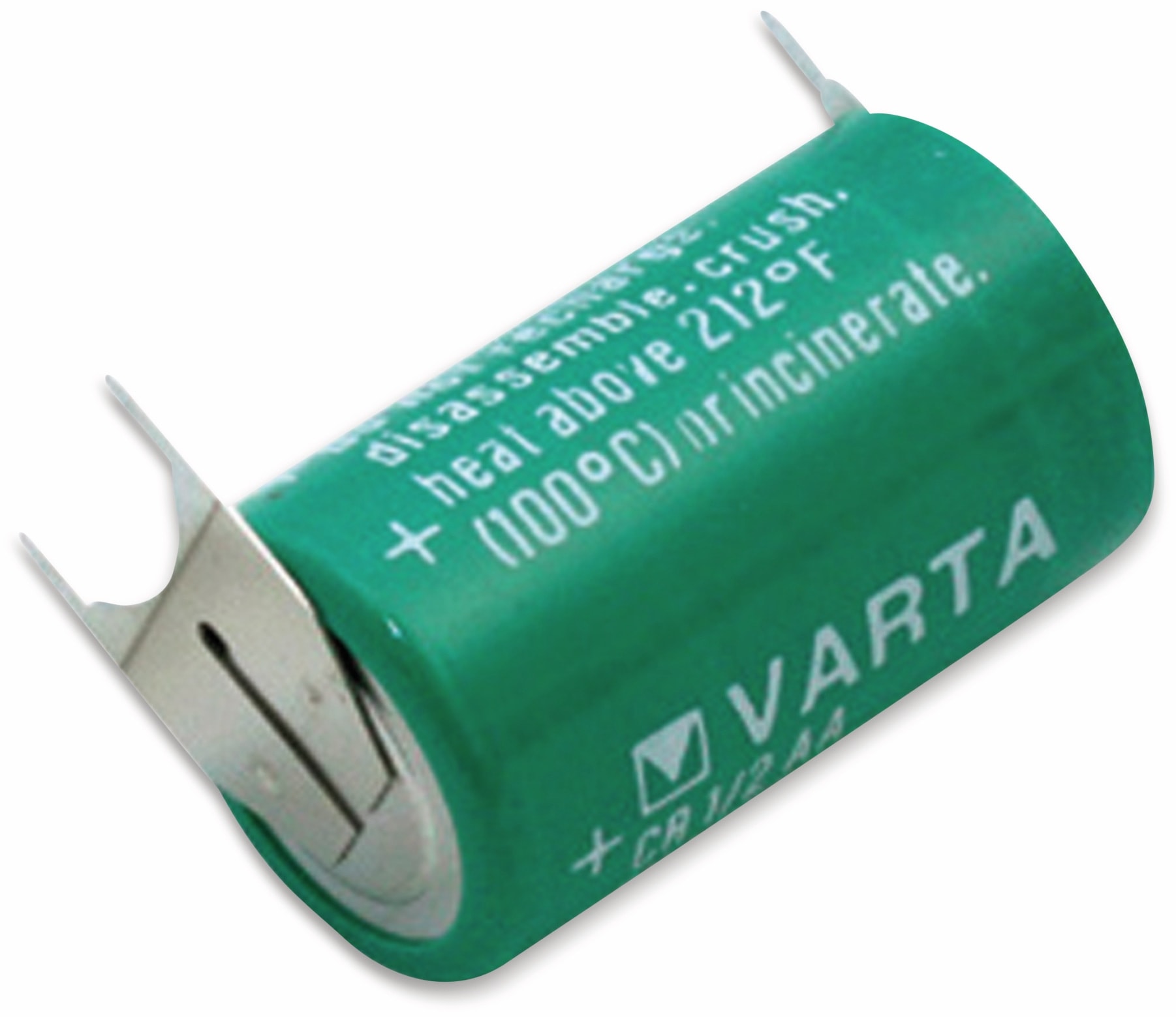VARTA Lithium-Batterie CR 1/2AA-SLF, Print 2/1++/-, 3 V-, 950 mAh VARTA Lithium-Batterie CR 1/2AA-SLF, Print 2/1++/-, 3 V-, 950 mAh