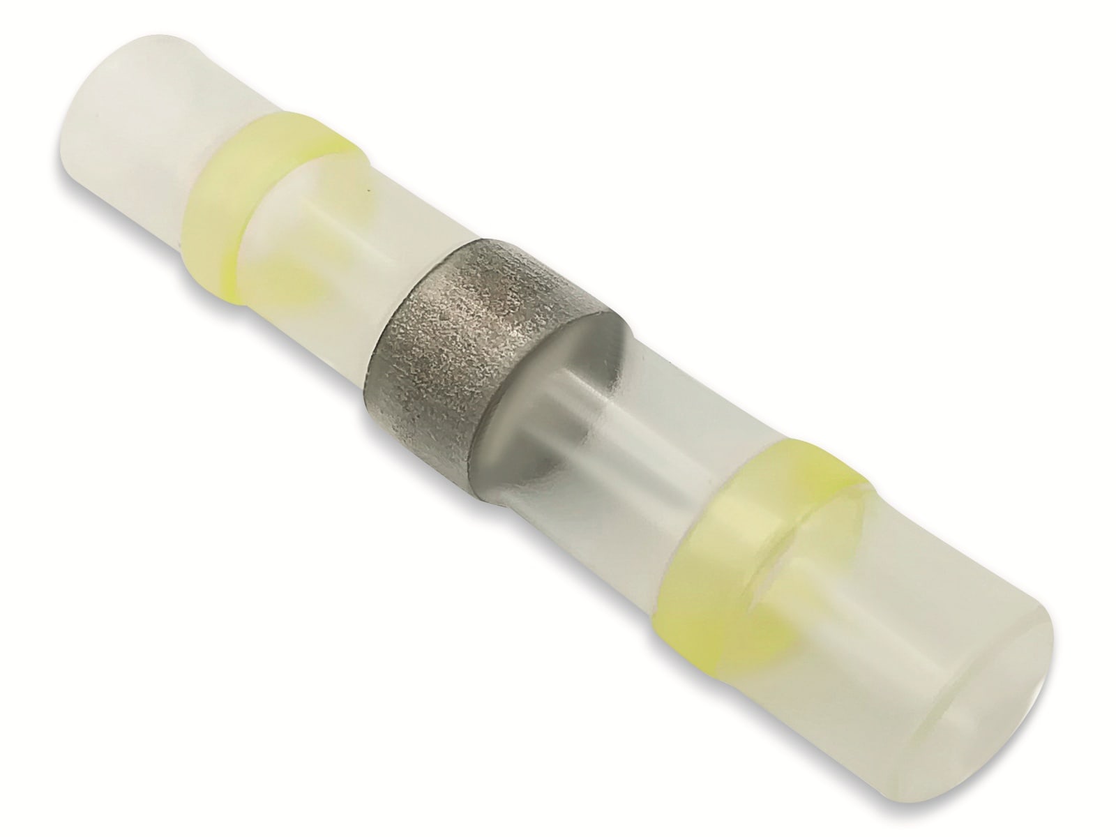 QUADRIOS, 2011C396, Löt-Stoßverbinder-Sortiment 120 Teile mit Lötzinn Transparent mit Innenkleber QUADRIOS, 2011C396, Löt-Stoßverbinder-Sortiment 120 Teile mit Lötzinn Transparent mit Innenkleber