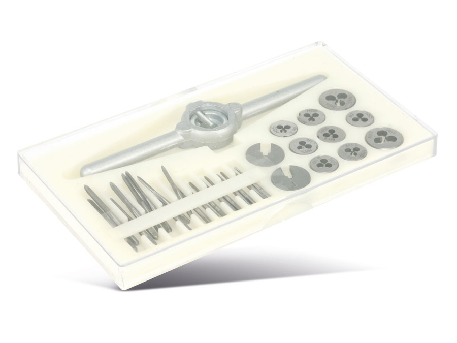 DAYTOOLS Miniatur-Gewindeschneidsatz GSS-1/2.5, M1...M2,5