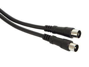 S-IMPULS Antennenanschlusskabel, gerade, 1,5 m, schwarz, 75dB S-IMPULS Antennenanschlusskabel, gerade, 1,5 m, schwarz, 75dB