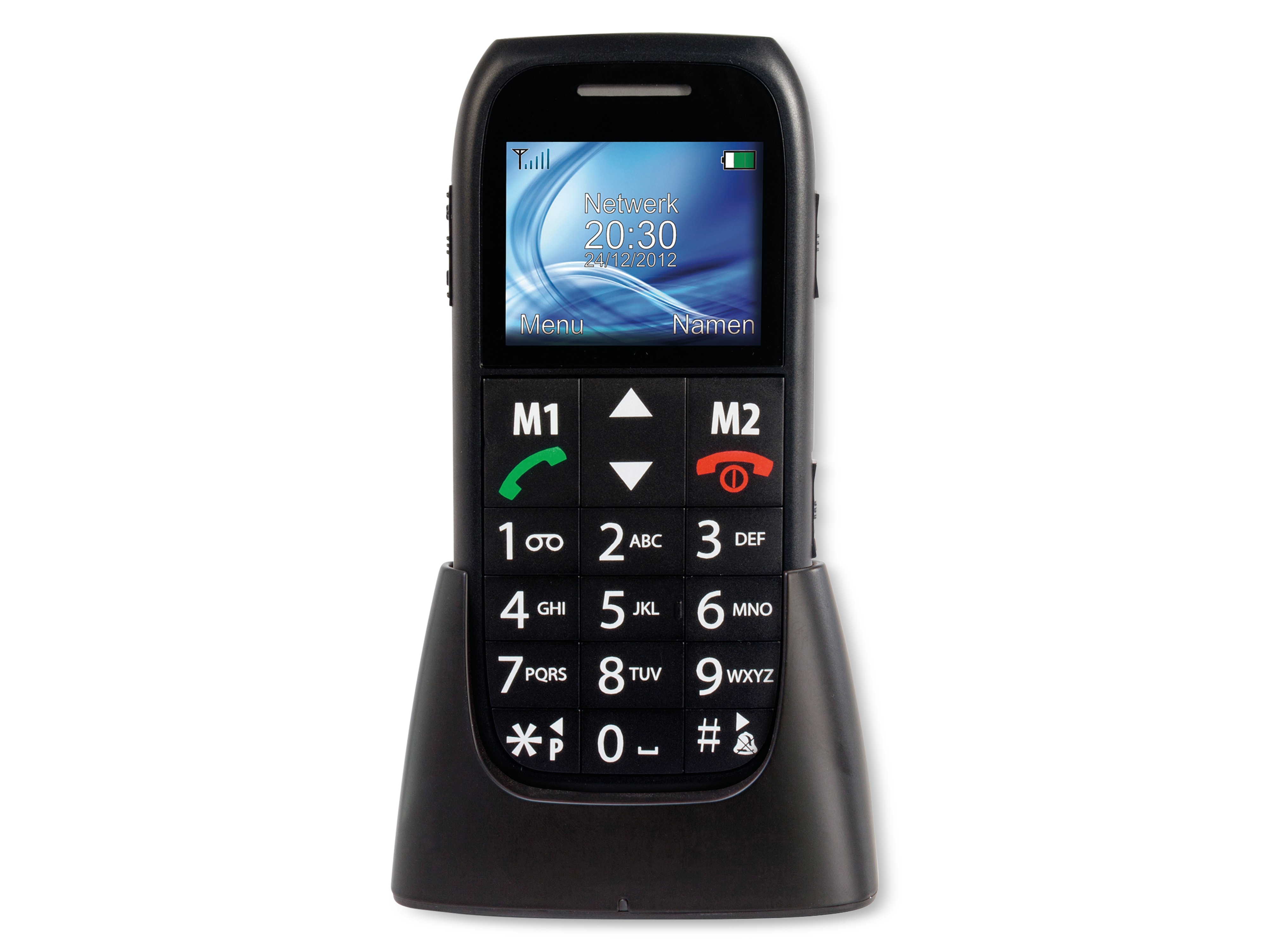 FYSIC Handy FM-7500, schwarz
