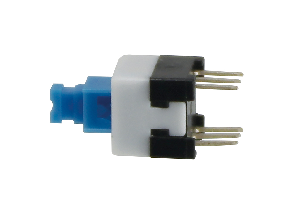 Druckschalter PB-22E27, 2xUM, 30 V/0,1 A, 5 Stück