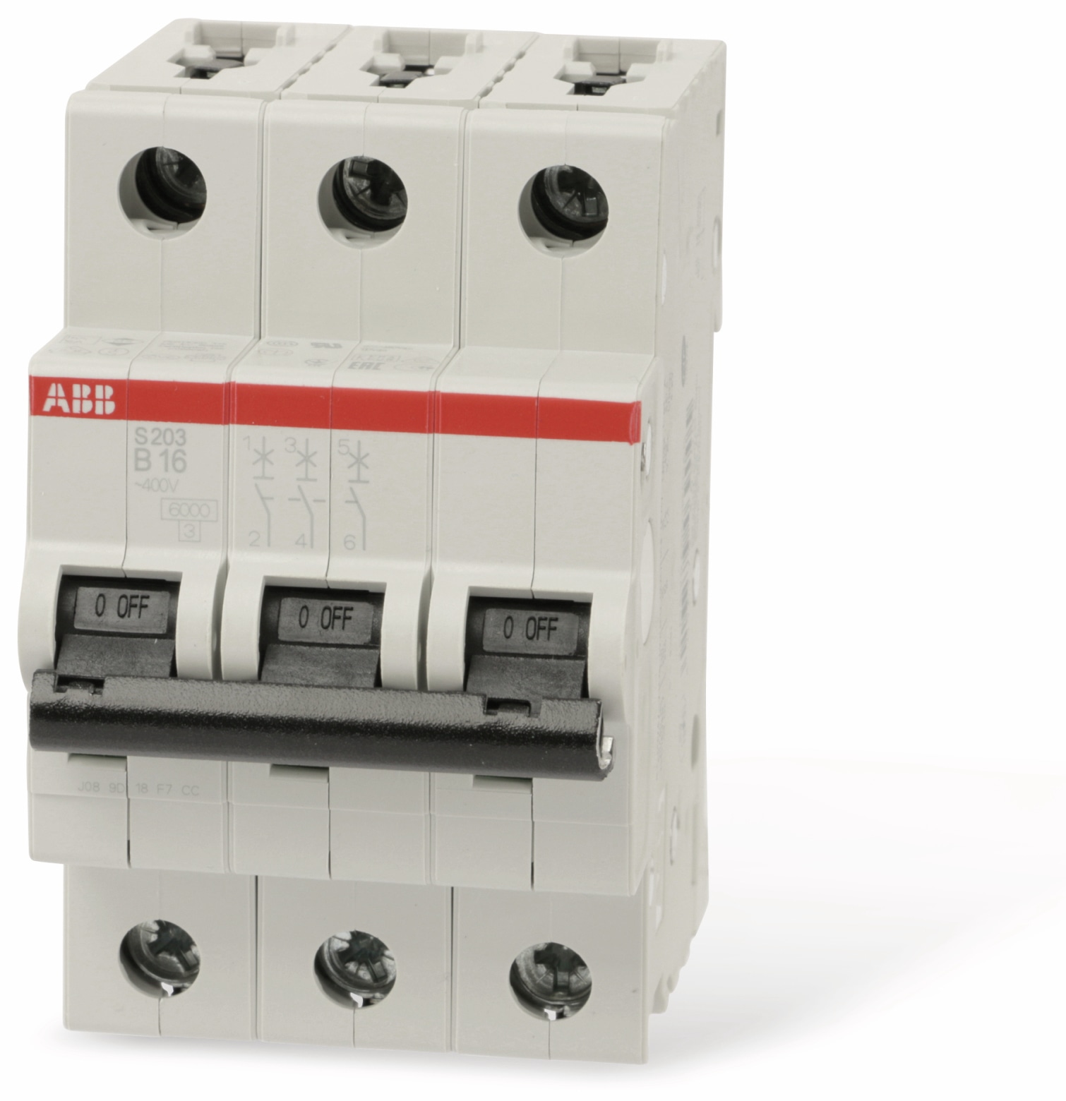 ABB Leitungsschutzschalter S203-B16 ABB Leitungsschutzschalte S203-B16