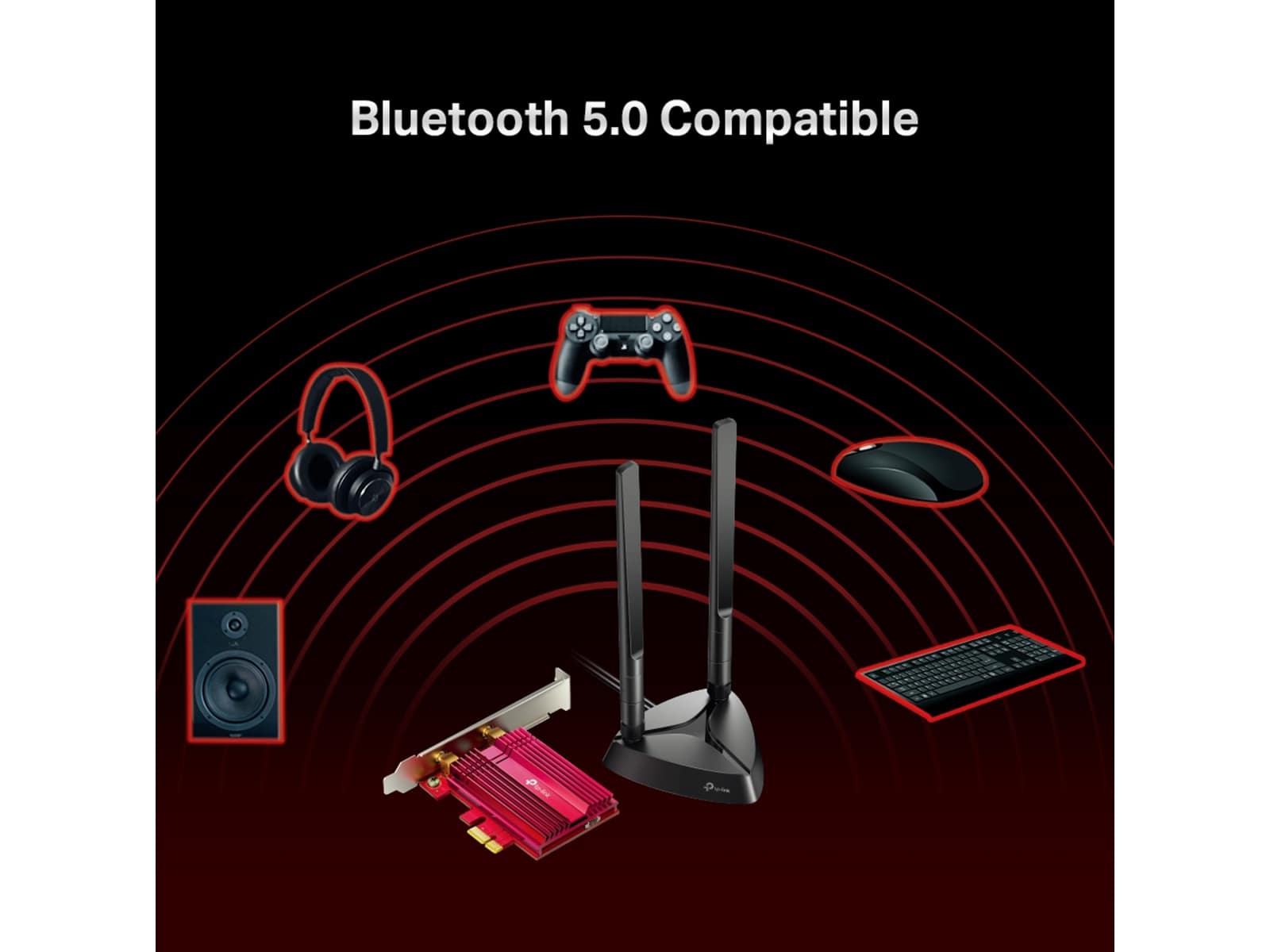 TP-LINK PCIe-Netzwerkkarte Archer TX3000E, AX3000, Wi-Fi 6