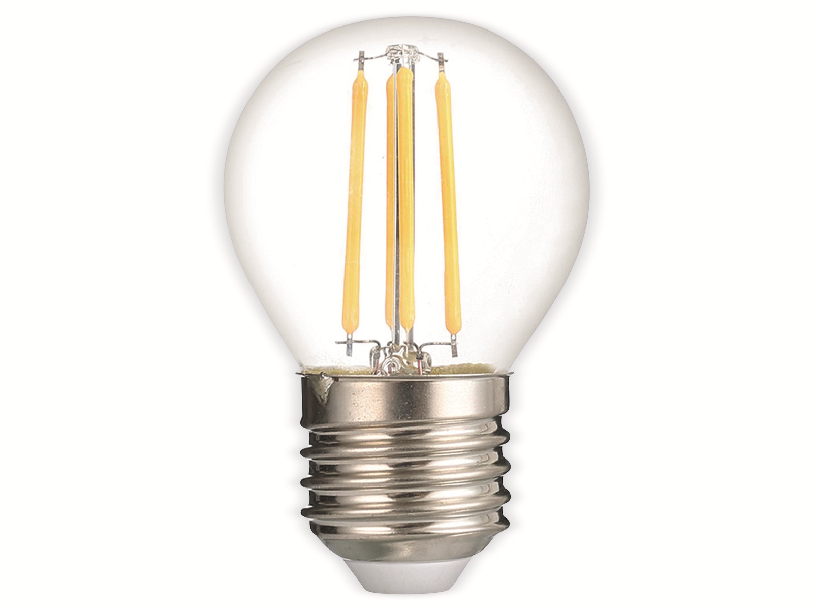 OPTONICA LED-Lampe 1325, E27, G45, EEK G, 4W, 320lm, 2700K, dimmbar