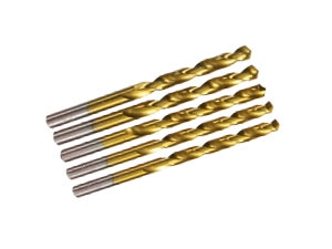 DAYTOOLS HSS-Spiralbohrer, titaniumbeschichtet, Ø 9,50 mm, 5 Stück HSS-Spiralbohrer, titaniumbeschichtet, Ø 9,50 mm, 5 Stück