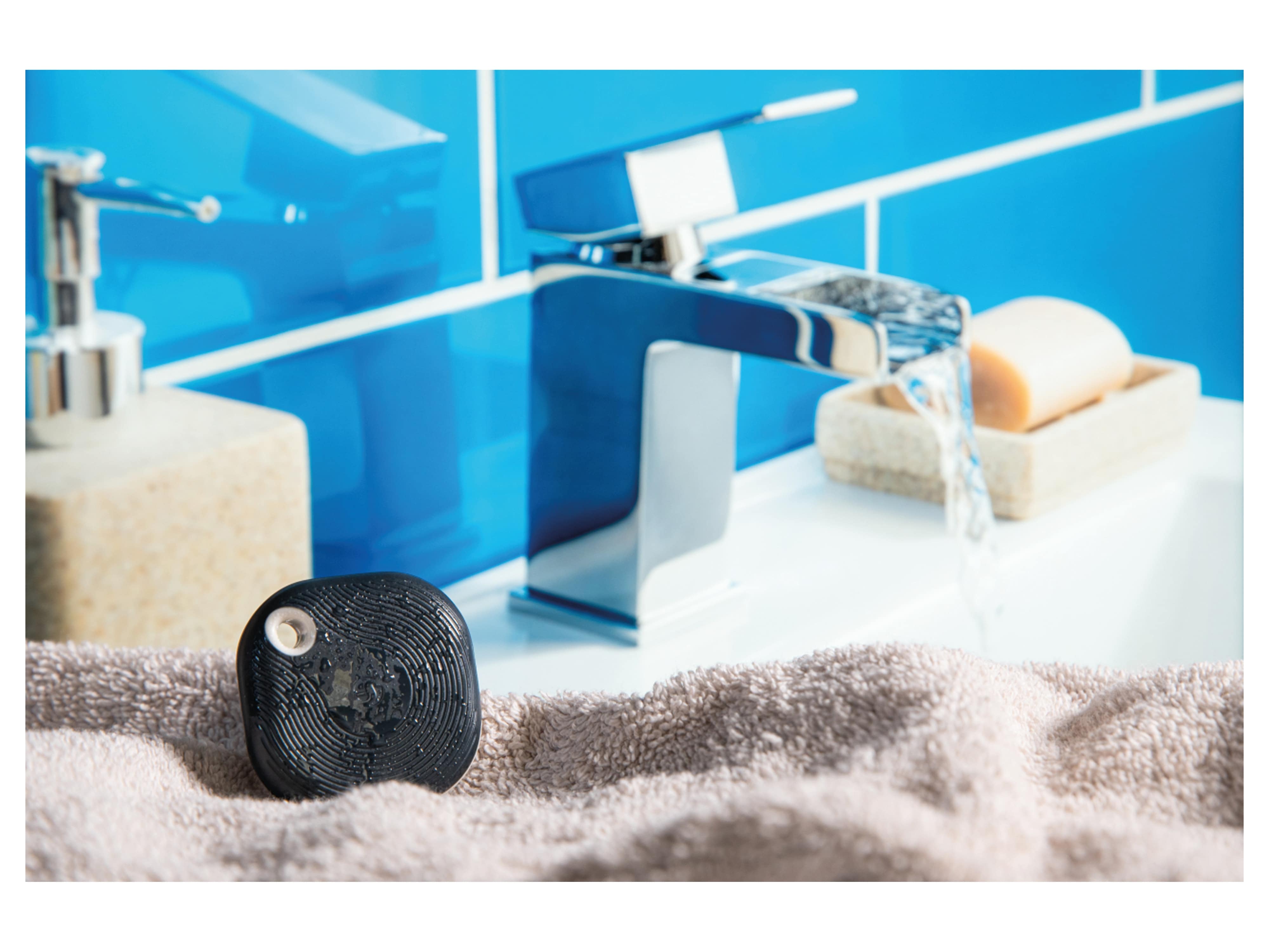 SHELLY Schalter u. Dimmer Blu Button Tough1 Black, Plug&Play, BT SHELLY Schalter u. Dimmer Blu Button Tough1 Black, Plug&Play, BT