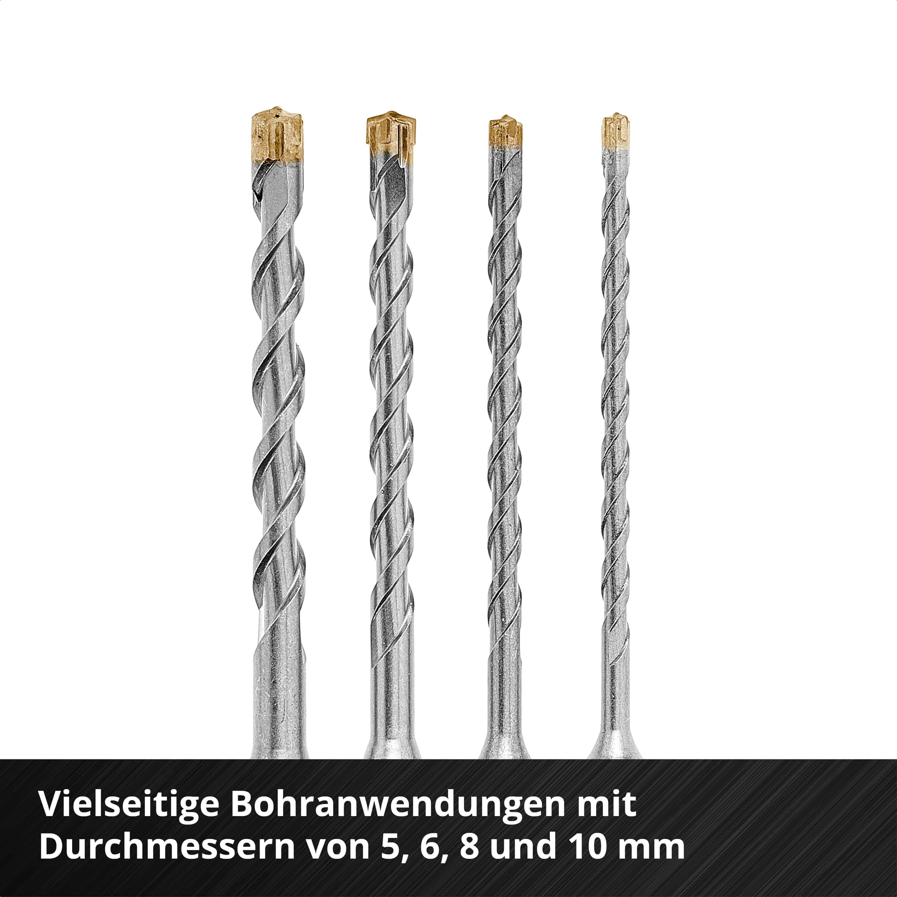 KWB SDS-Plus Hammerbohrer-Set, 268494, 160 mm, 4-teilig KWB SDS-Plus Hammerbohrer-Set, 268494, 160 mm, 4-teilig
