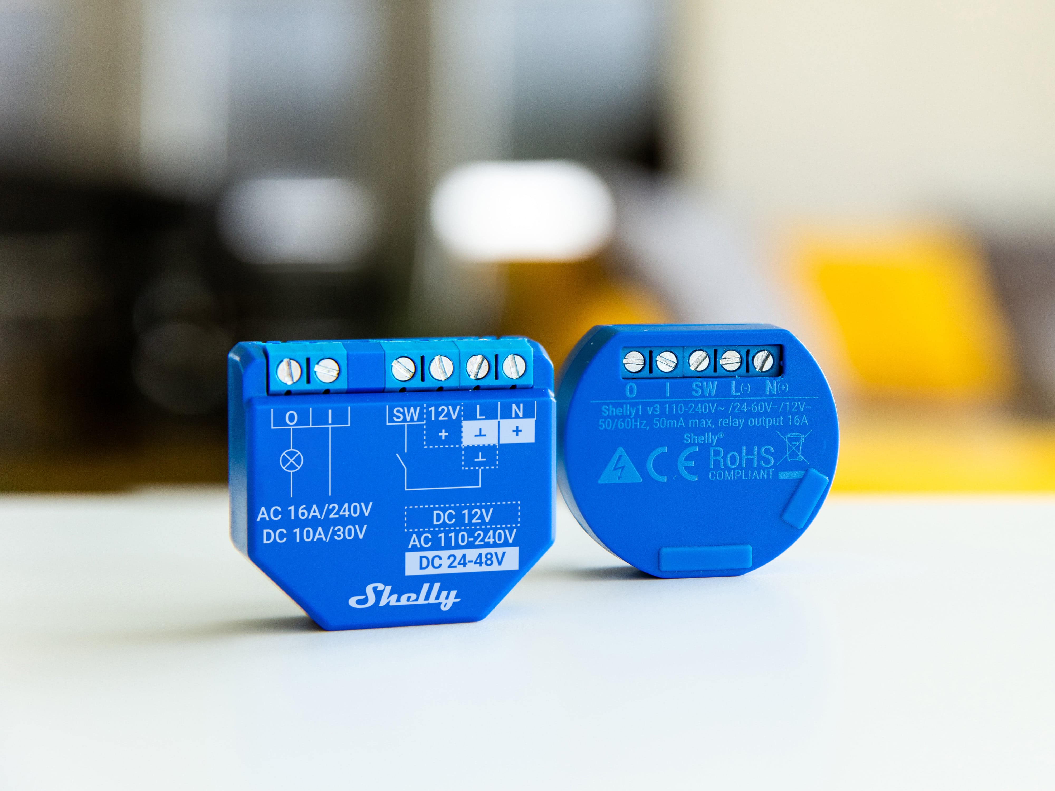 SHELLY WLAN-Schaltaktor Plus 1, 16 A, Bluetooth SHELLY WLAN-Schaltaktor Plus 1, 16 A, Bluetooth
