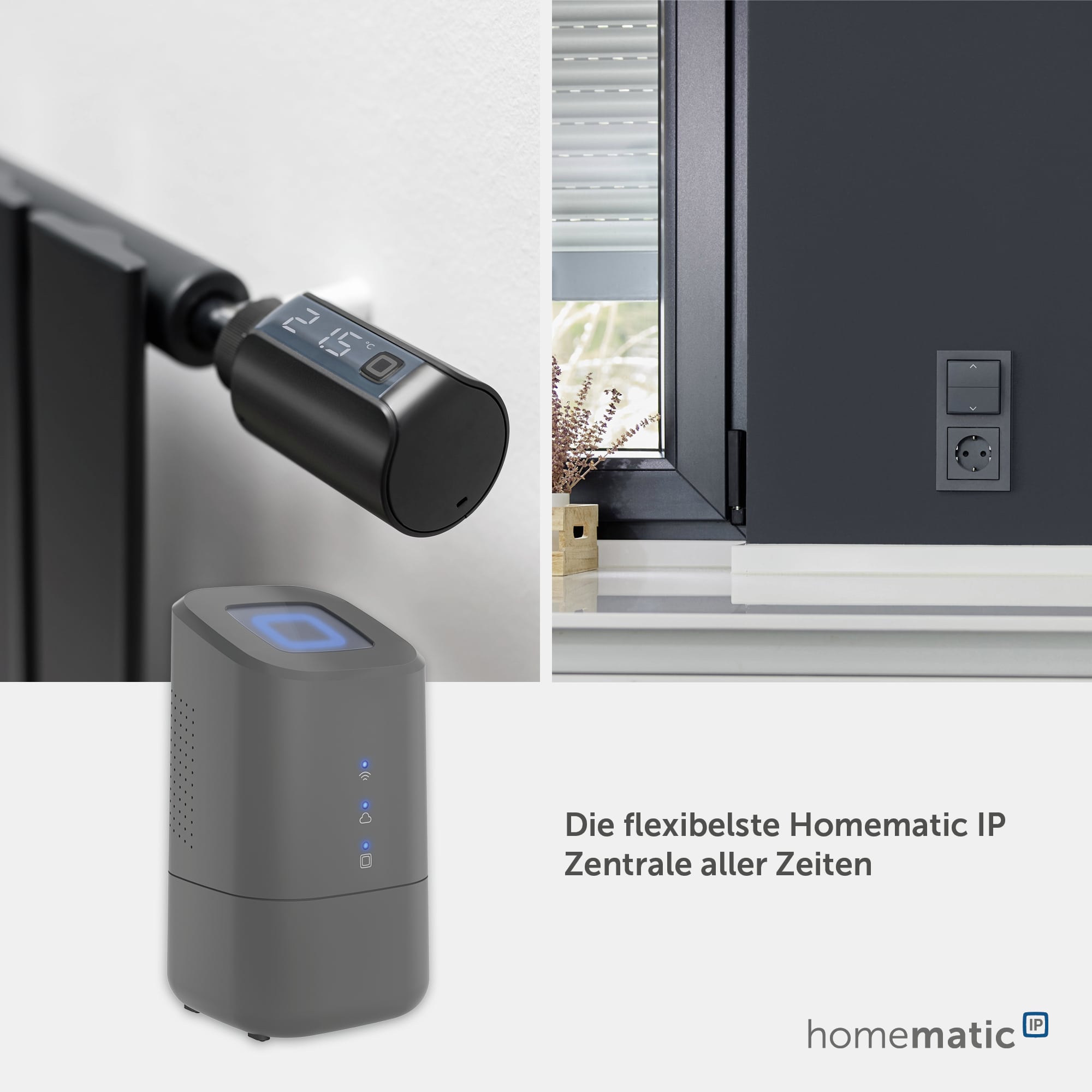 HOMEMATIC IP 160692A0 Home Control Unit, anthrazit