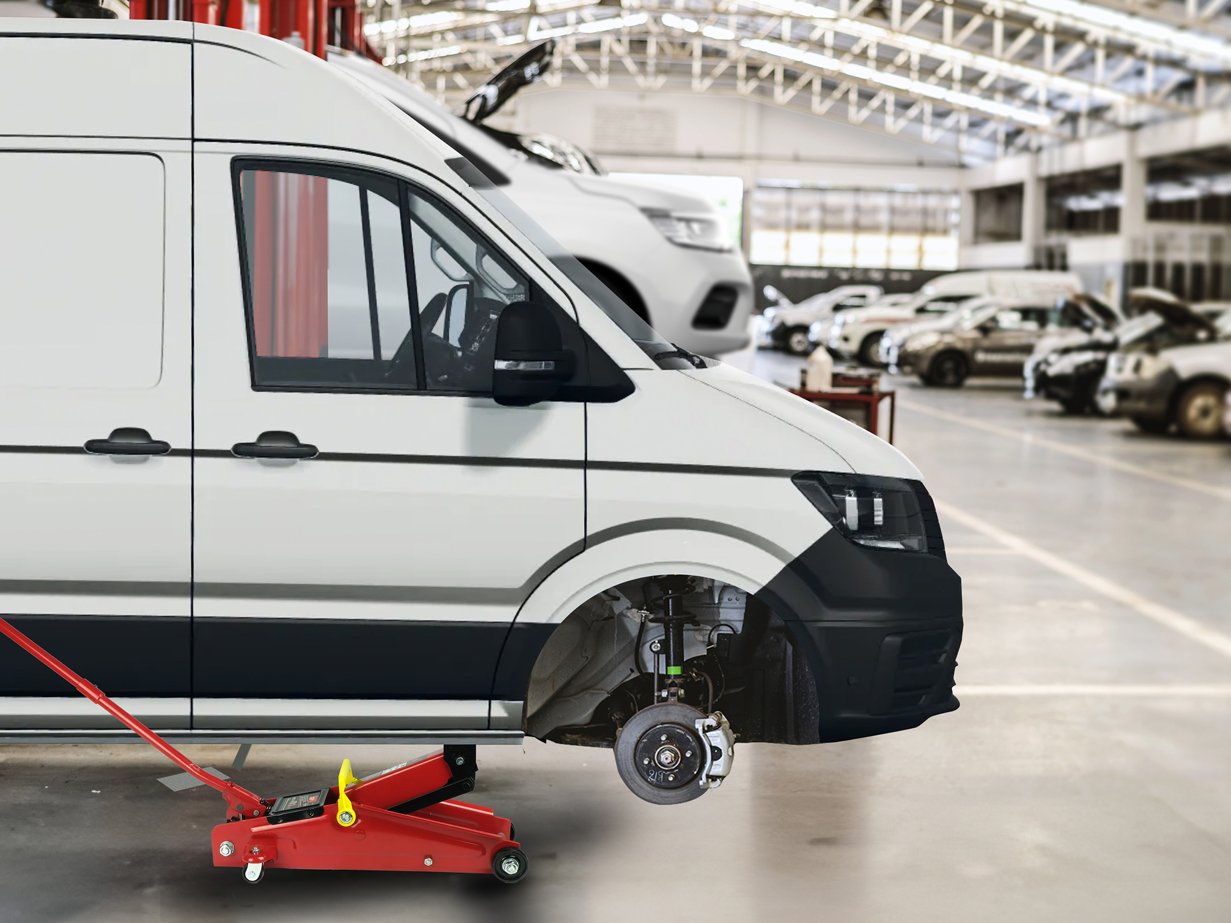 APA Rangierwagenheber, 21031, 3000 kg, TÜV-GS