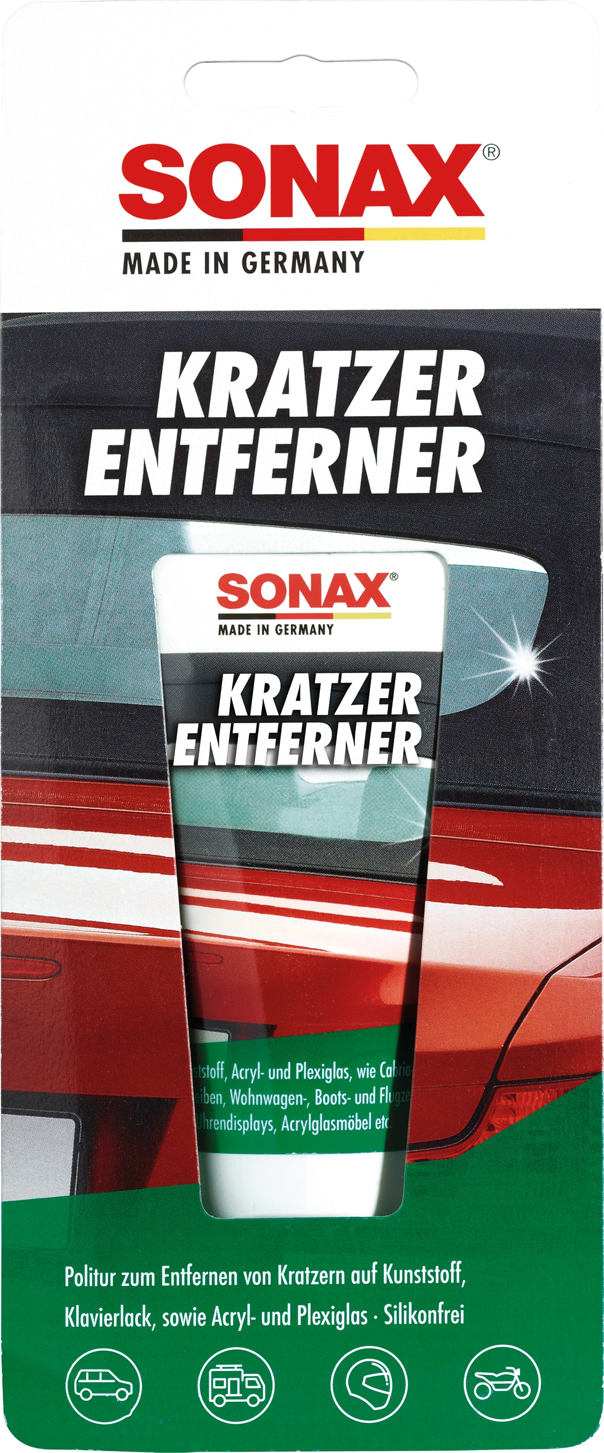 SONAX Kratzerentferner, 03050000, Kunststoff, 75 ml