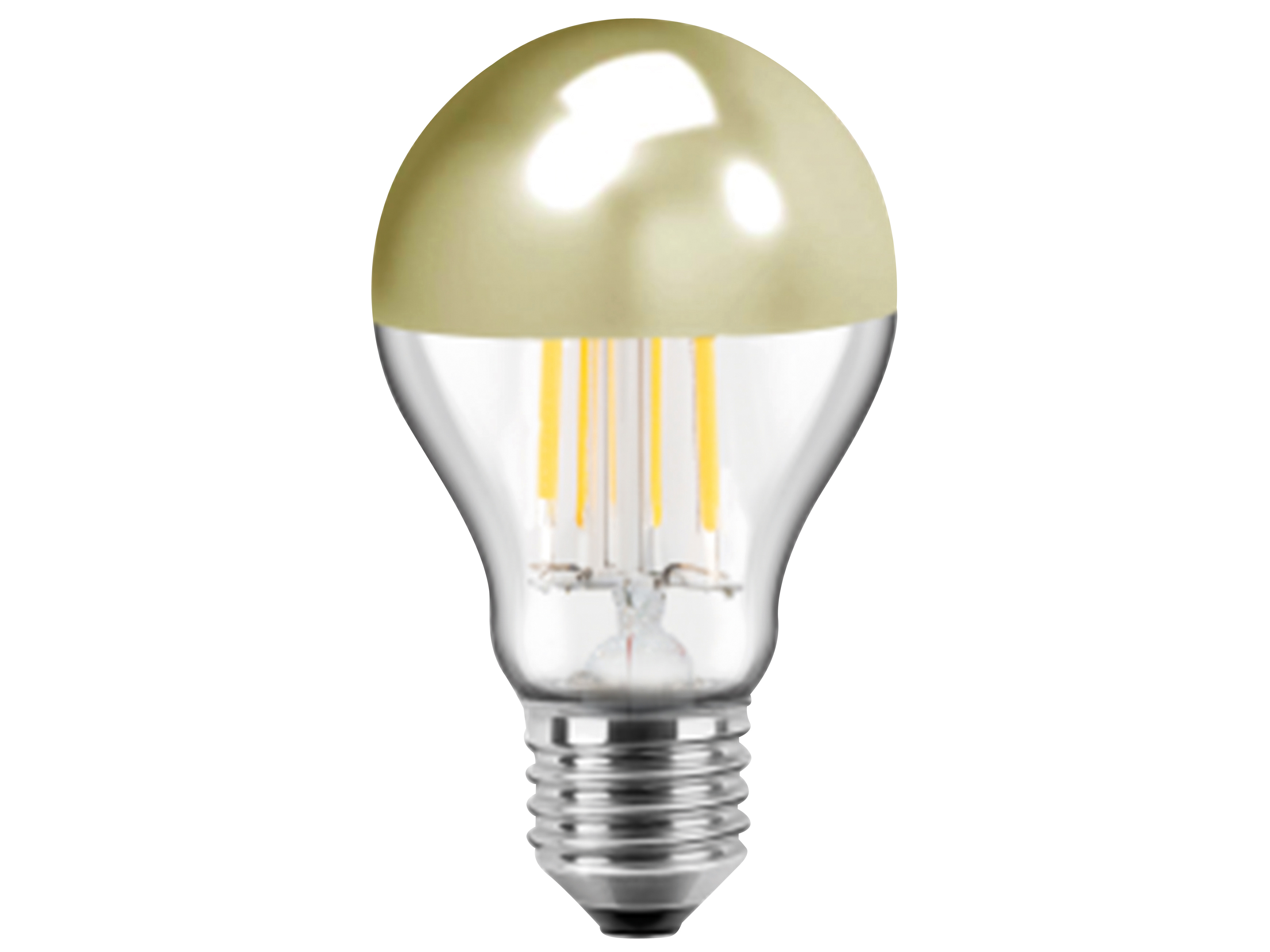 BLULAXA LED-Filament-Lampe, Vintage, EEK: F, 7W, 645lm, 3000K, Gold