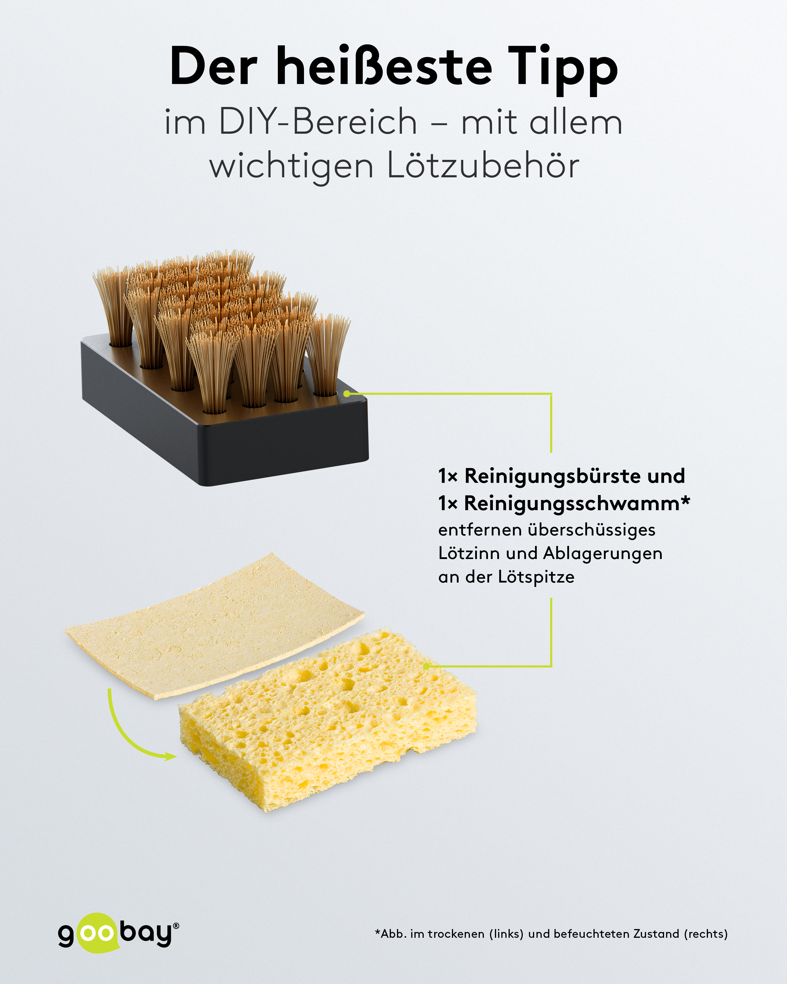 GOOBAY Digitale Lötstation, 78624, 70 W, 480 °C