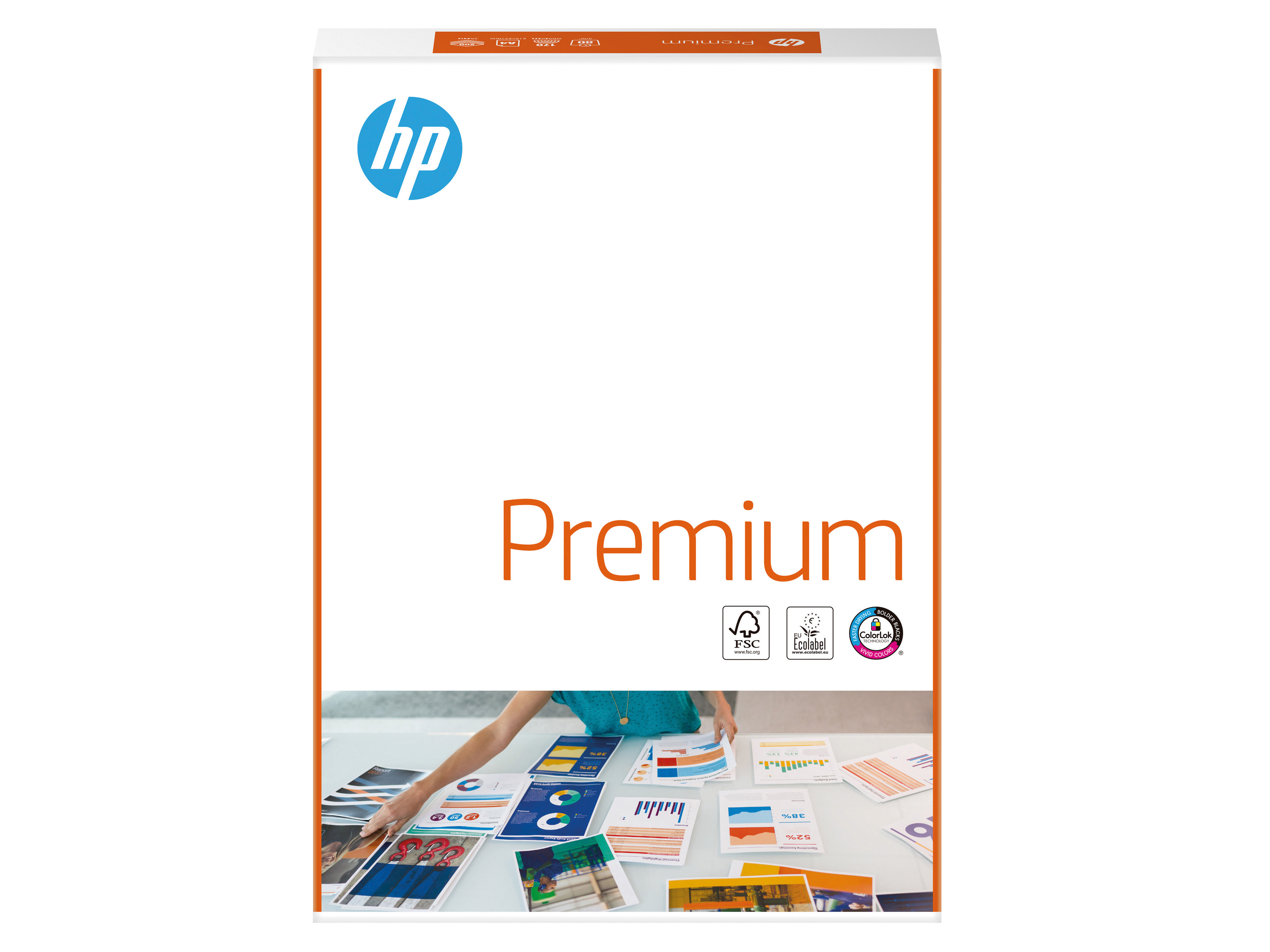 HP Kopierpapier Premium 90g 250 Blatt           