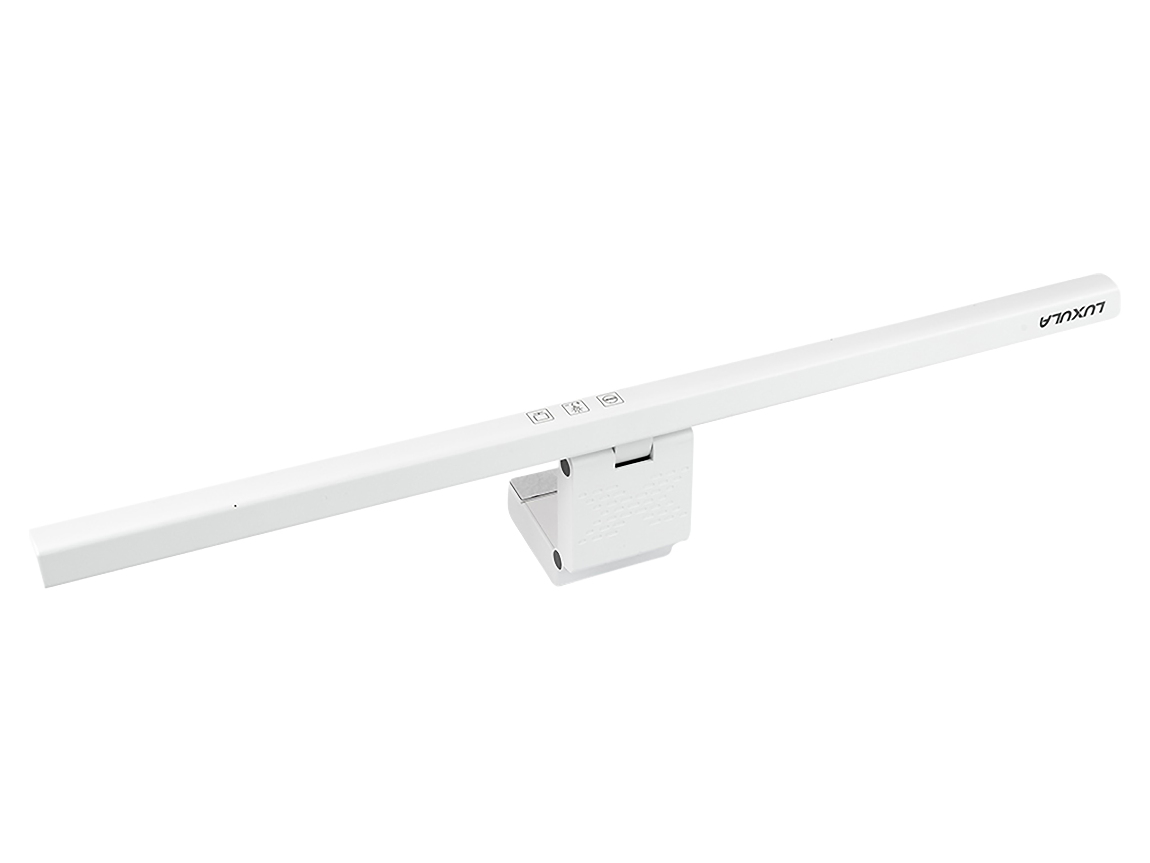 LUXULA LED-Monitorleuchte, 5W, EEK: G, 250lm, CCT, IP20, Touch Control, weiß, 50 cm LUXULA LED-Monitorleuchte, 5W, EEK: G, 250lm, CCT, IP20, Touch Control, weiß, 50 cm