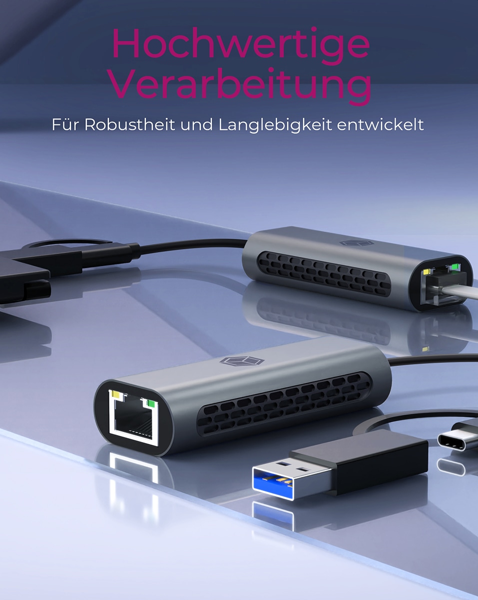 ICY BOX Netzwerkadapter IB-LAN301-C3 ICY BOX Netzwerkadapter IB-LAN301-C3
