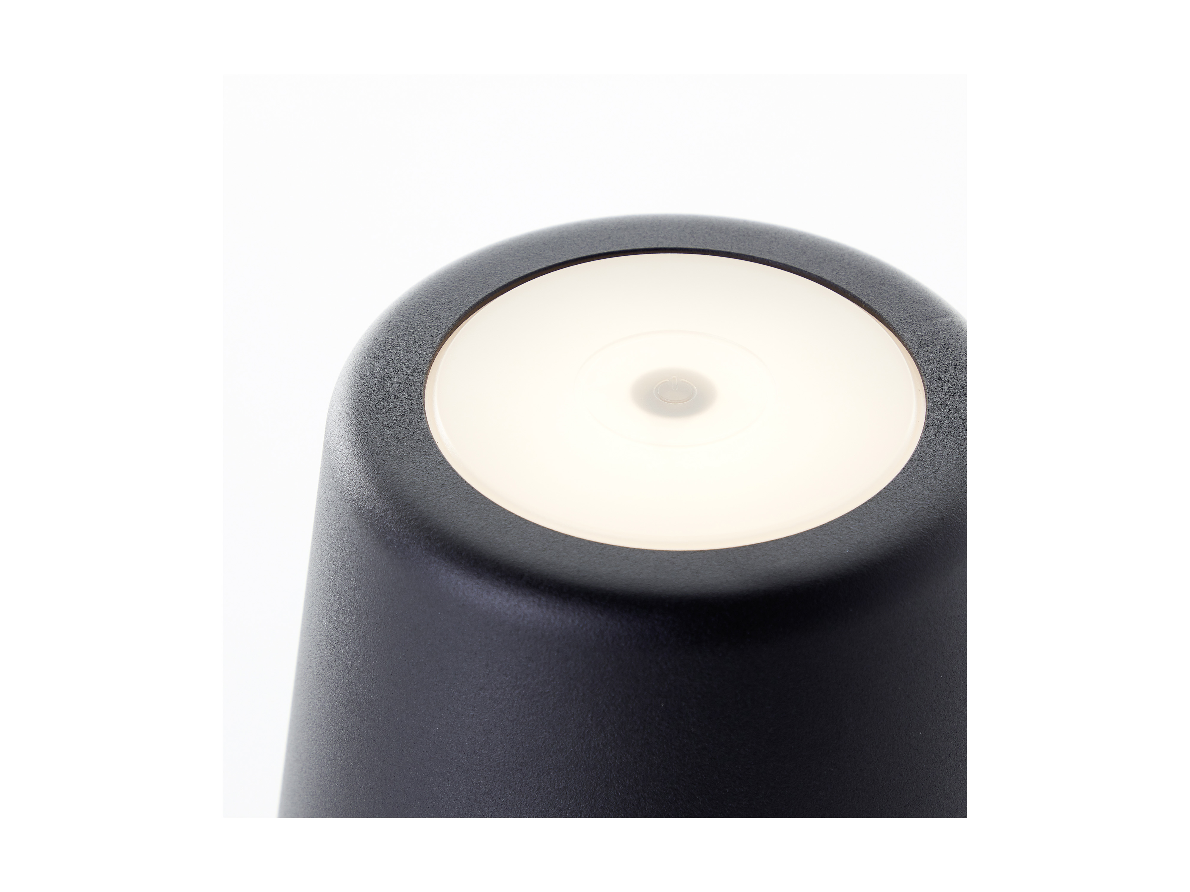 BRILLIANT LED-Akku-Tischleuchte Kaami, 2 W, 310 lm, 3000 K, schwarz, 2er Set