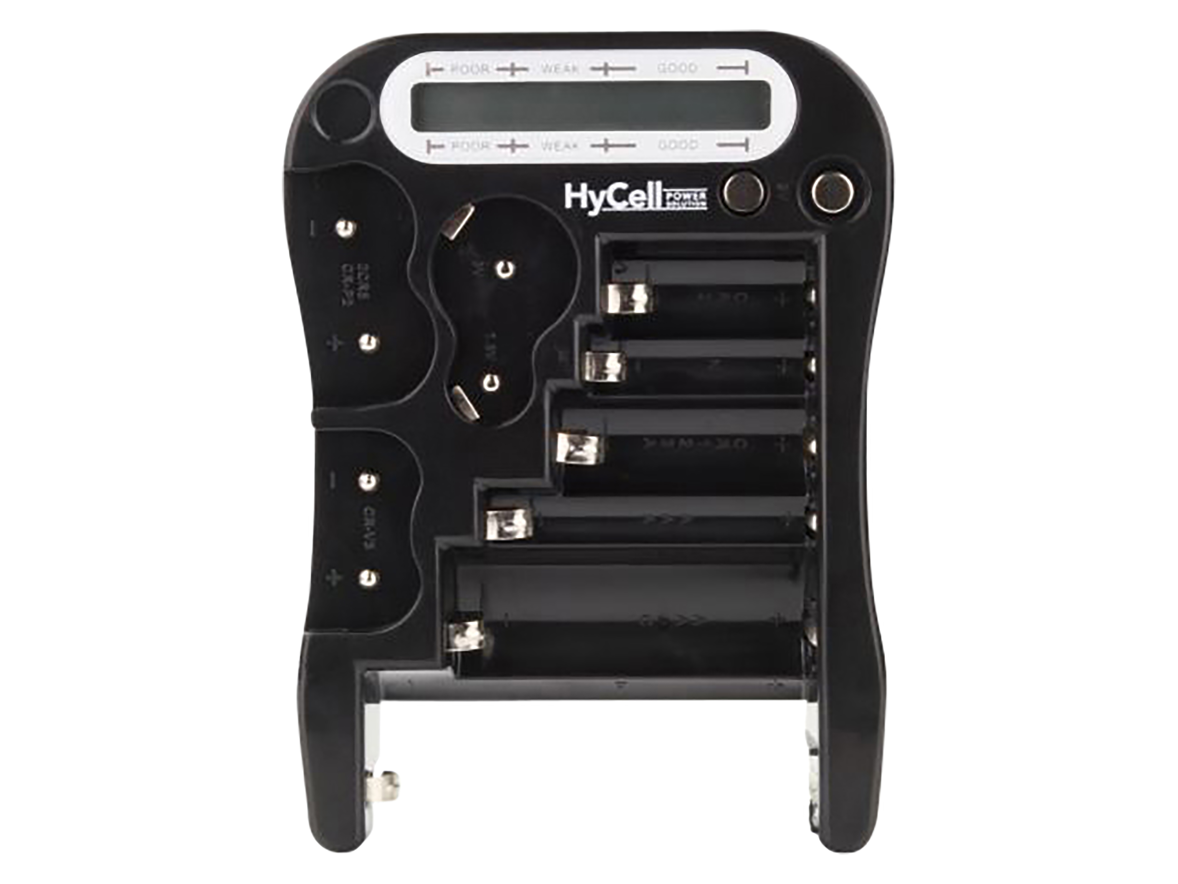 HYCELL LCD Batterie-Tester, für Batterien und Akkus