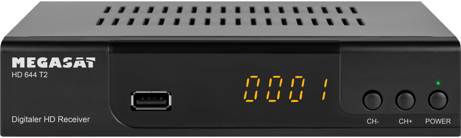 Récepteur MEGASAT HD 644 T2, DVB-T2, Full-HD
