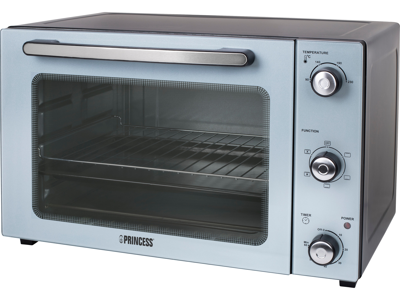 Princess 112754 Minibackofen Umluft-Funktion 45 l