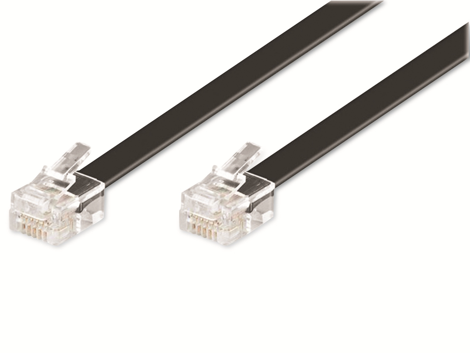Microconnect MPK103B Telefonkabel 3 m Schwarz