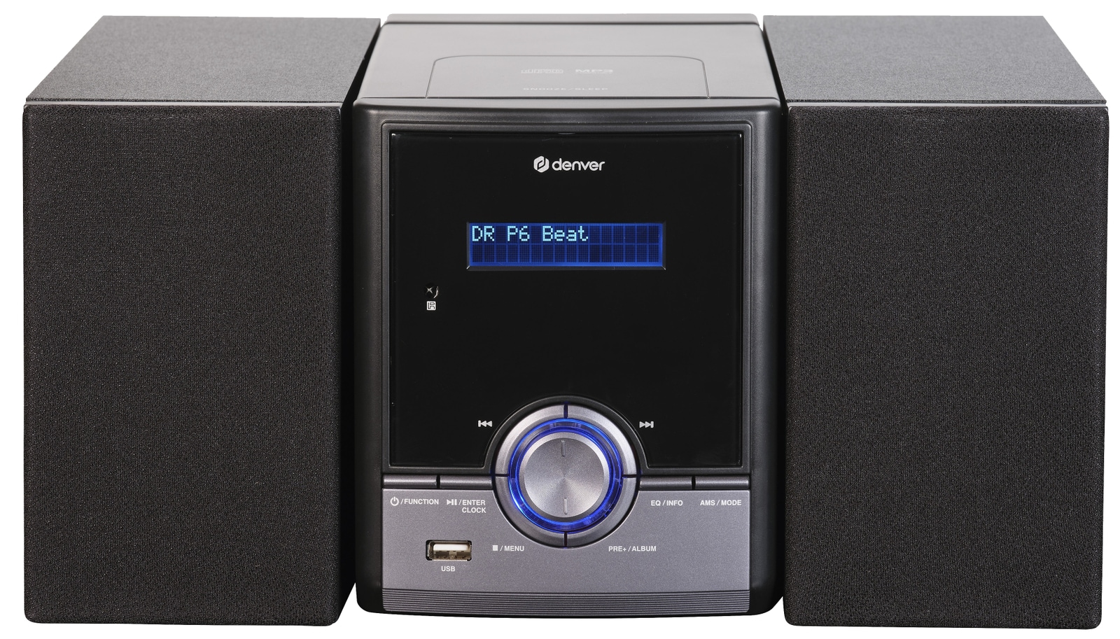 DENVER Stereoanlage MDA-285, schwarz