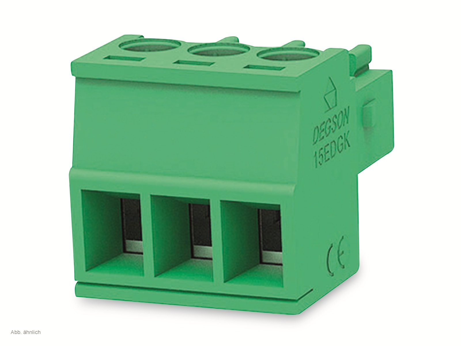 Produktbild von DELOCK Terminalblock, 4 Pin Gewinkelt