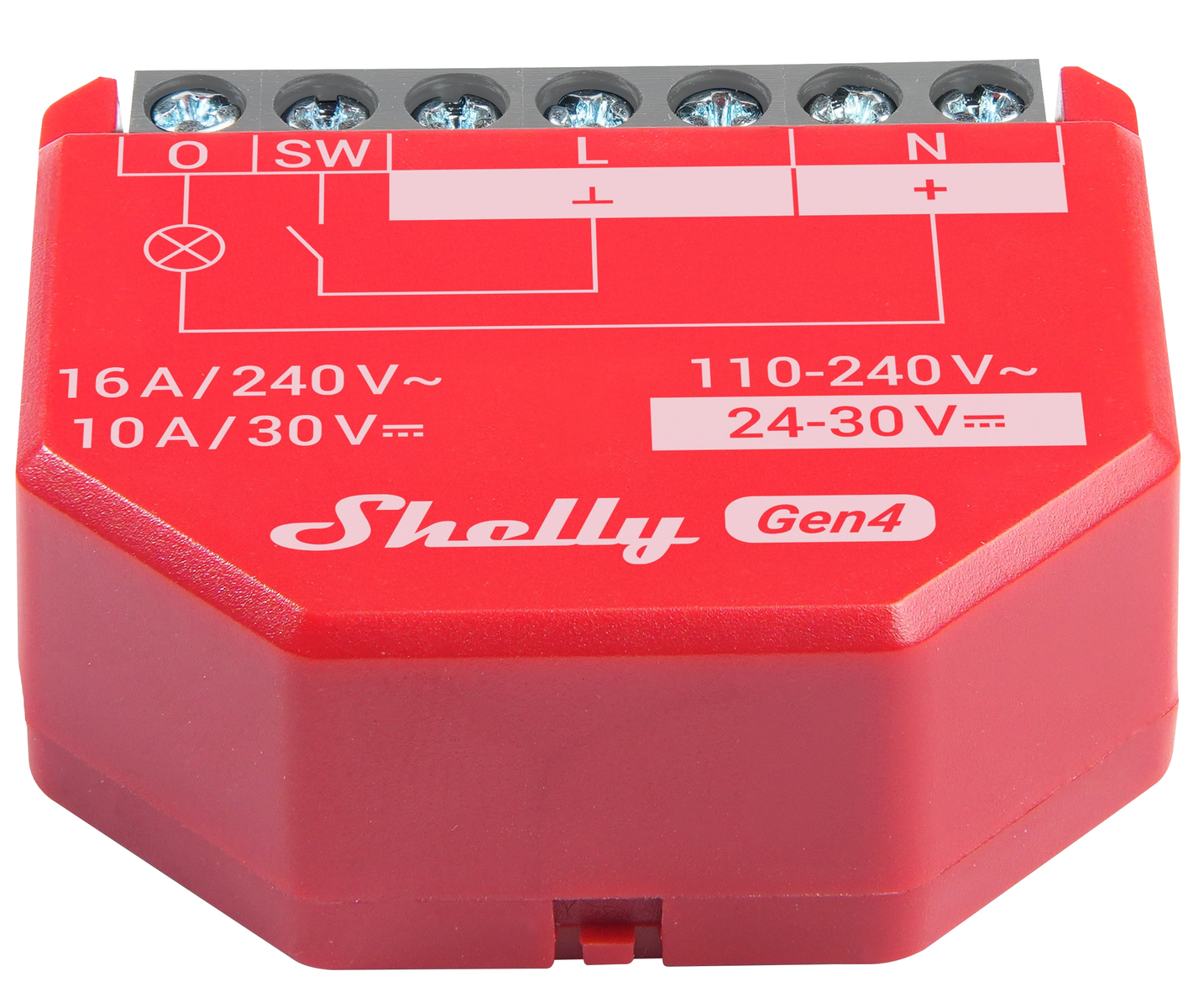 Shelly 1PM Gen4 Shelly Commutateur sans fil Wi-Fi